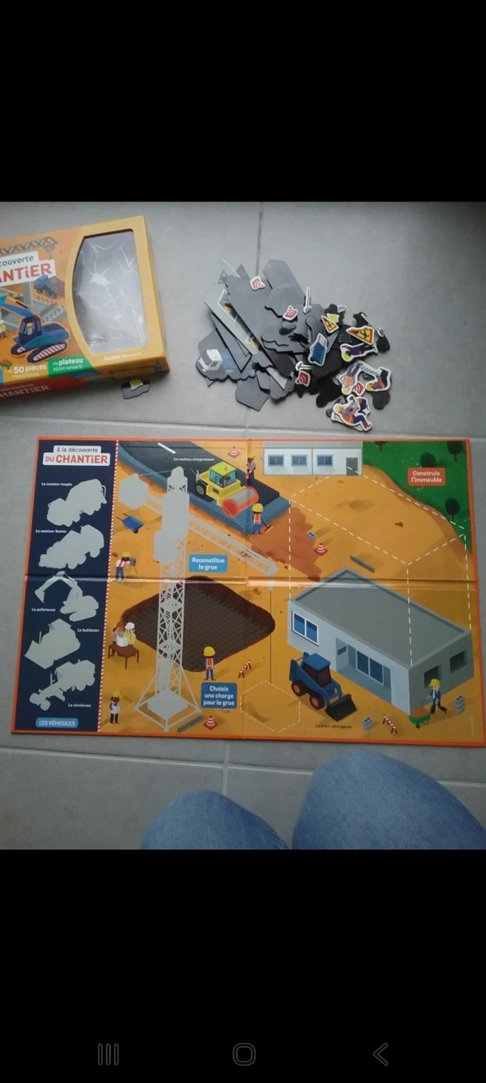 Jeu magnétique A la découverte du chantier - photo numéro 6