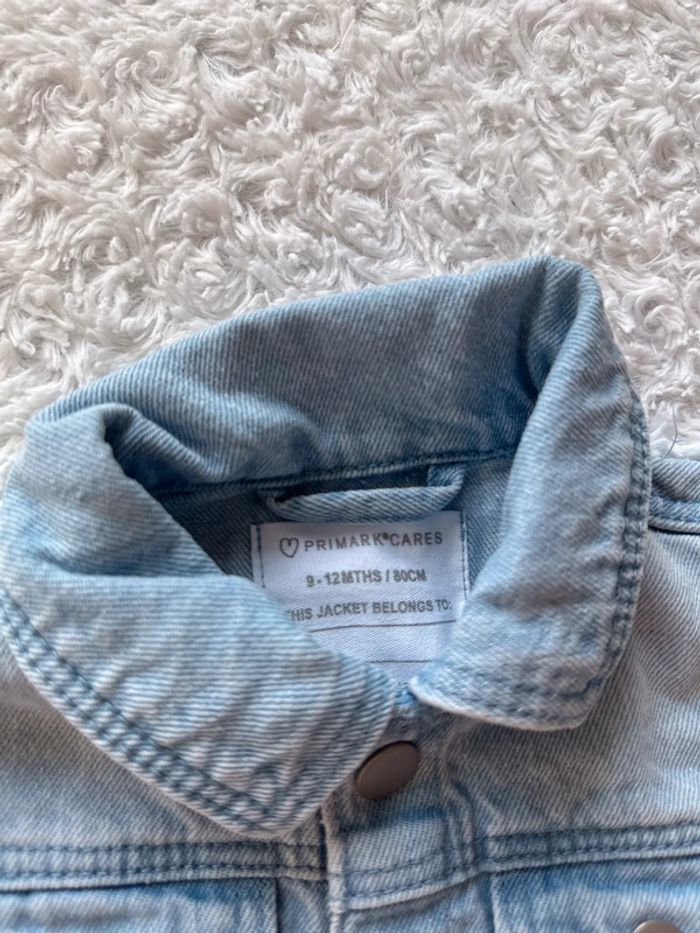 Veste en jean 9/12 mois - photo numéro 3