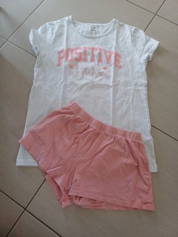Pyjama short kiabi 12 ans