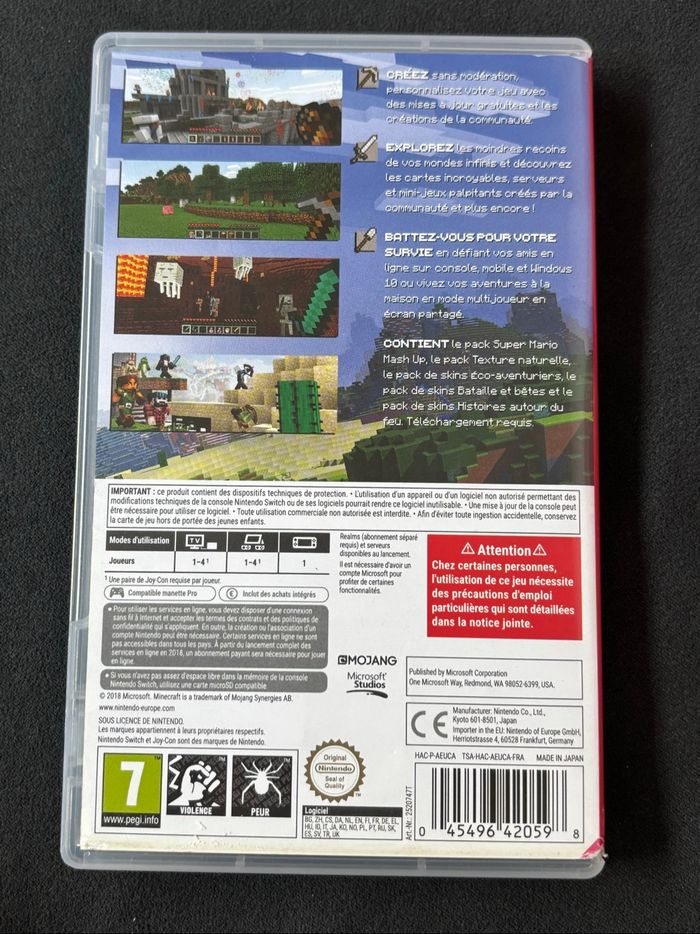 Minecraft switch - photo numéro 3