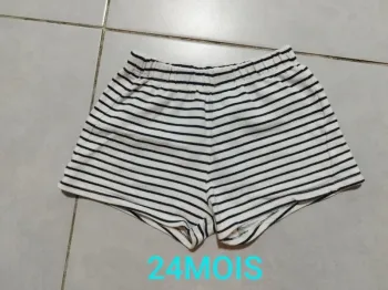 Short tissu 24mois