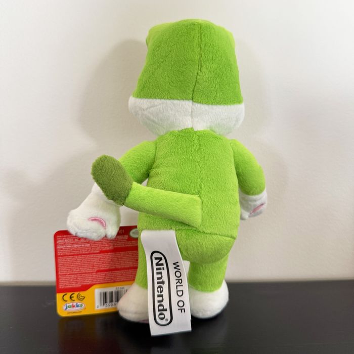 Luigi Chat Peluche Super Mario World Nintendo Cat 20cm - photo numéro 2