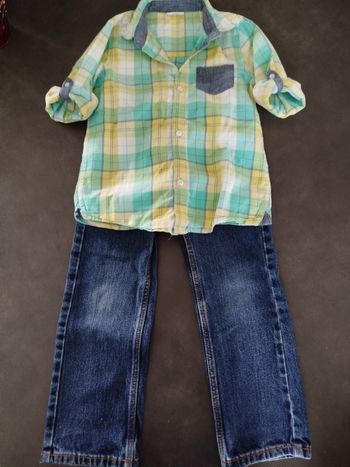Jean's et chemise