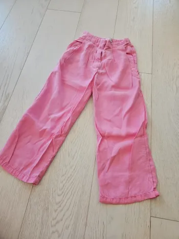 Pantalon fluide rose