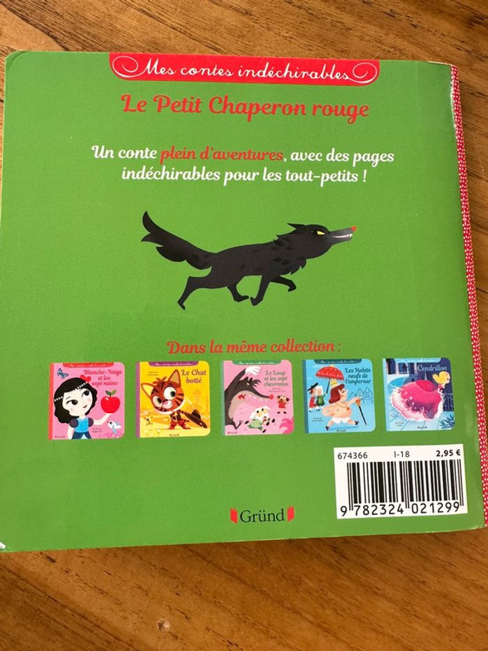 Livre le Petit Chaperon Rouge - photo numéro 3