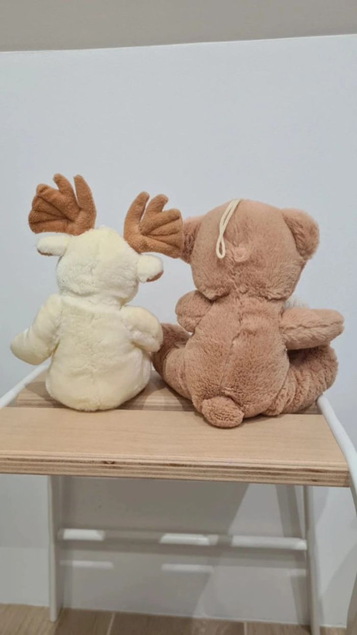 Lot 2 peluches 20 cm - photo numéro 4