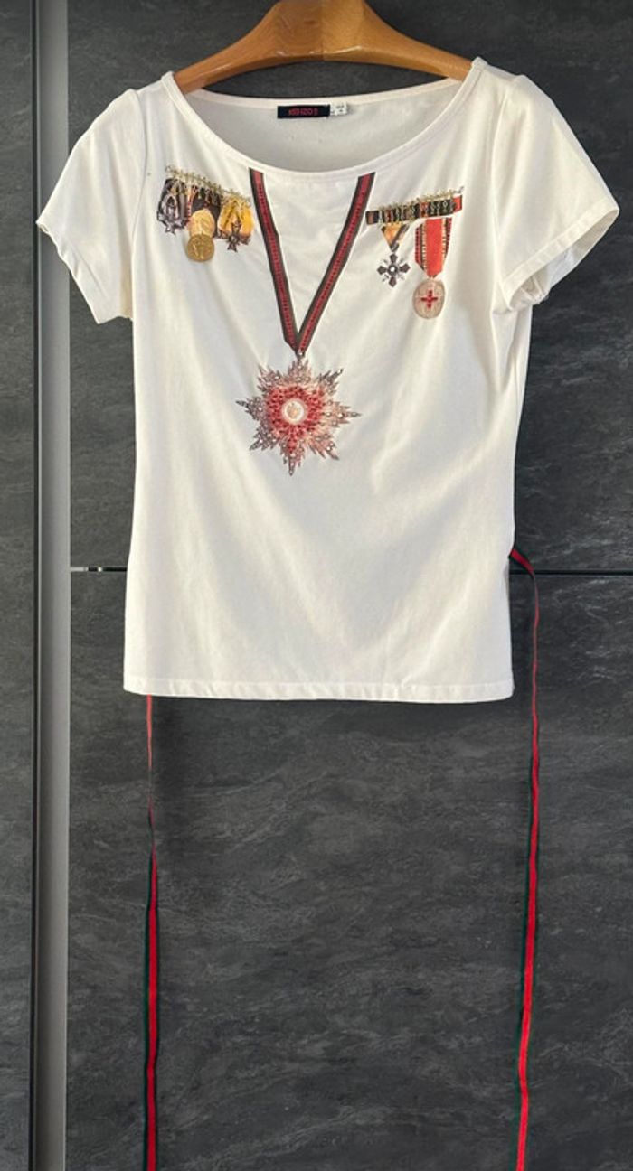 🌟 Sublime tee shirt Kenzo taille M (38/40) en excellent état, une pure pépite - photo numéro 9