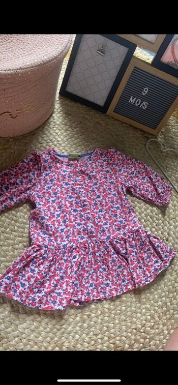 Robe fleurie 9 mois