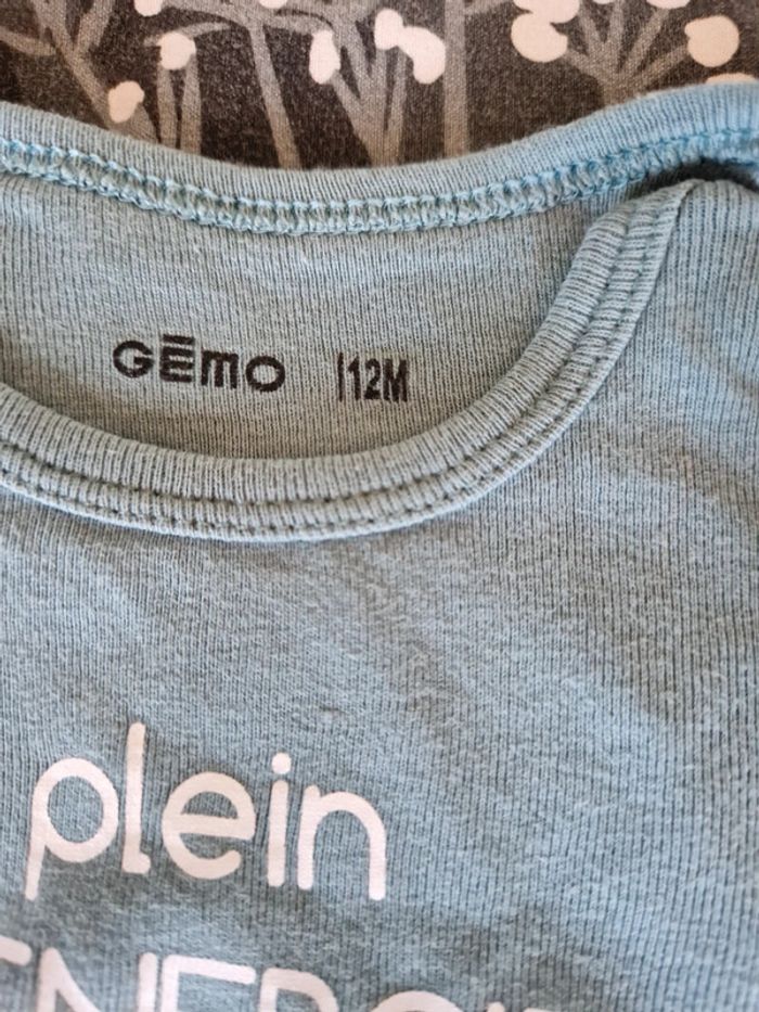 Body manches longues 12 mois - photo numéro 2