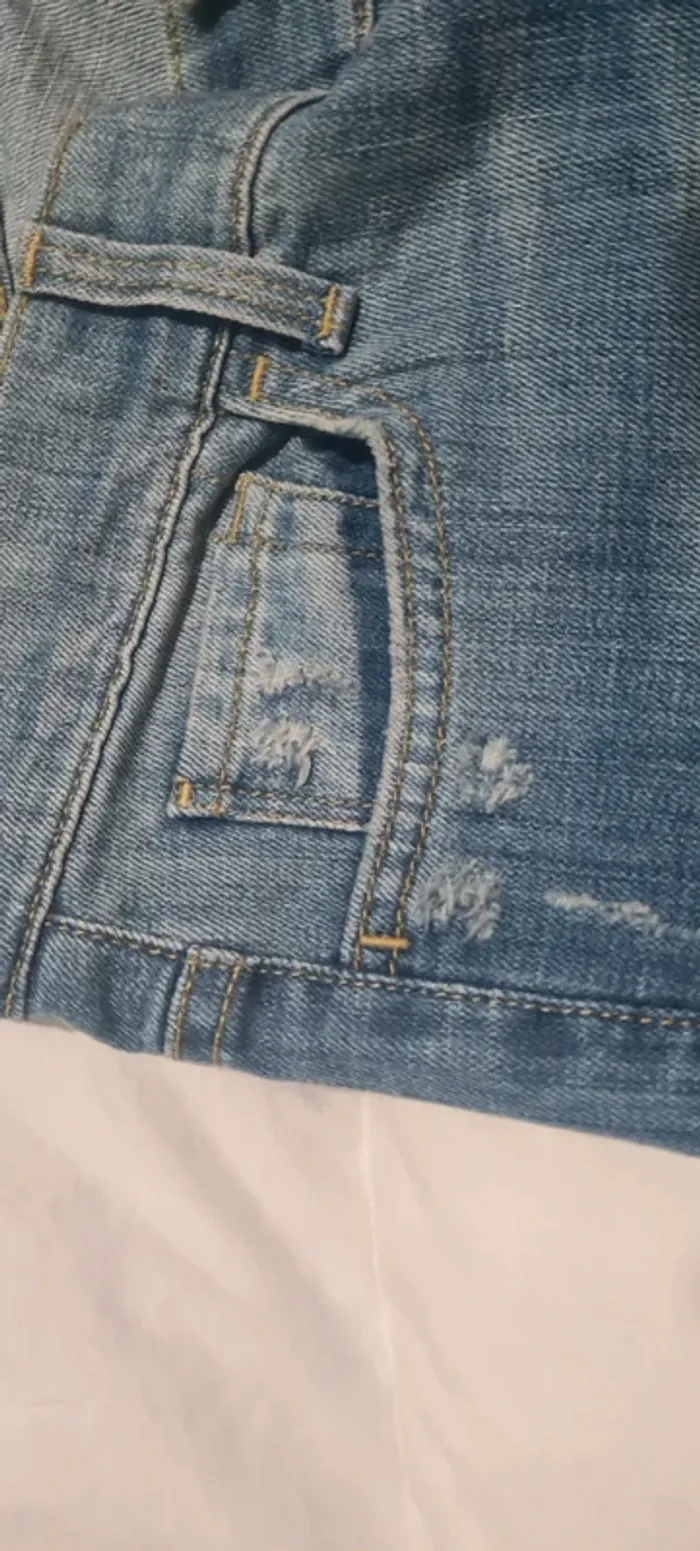 Jean bootcut bleu Seven - photo numéro 6