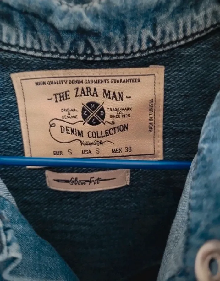 Superbe chemise en jeans - photo numéro 3