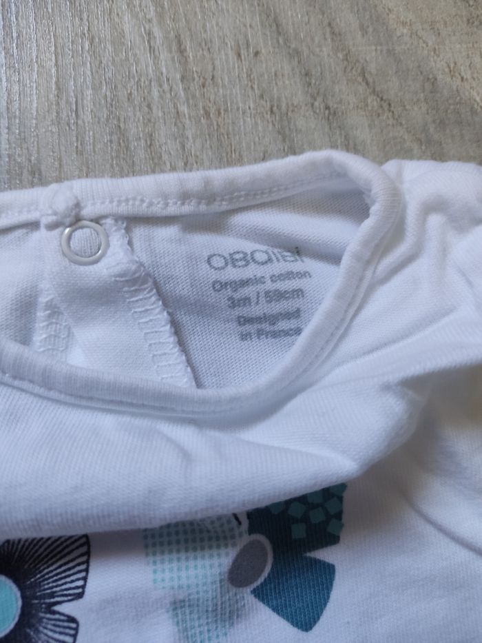 Top manches longues obaïbi 3 mois - photo numéro 4