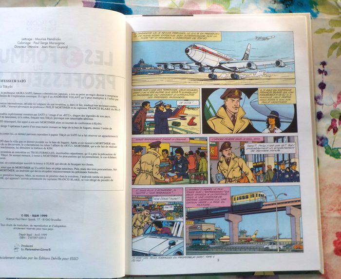 LES 3 FORMULES DU PROFESSEUR SATO T3 Ed. Blake et Mortimer - photo numéro 8