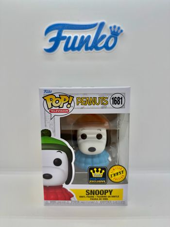 Funko Pop Peanuts Snoopy 1681 Chase Exclusive
