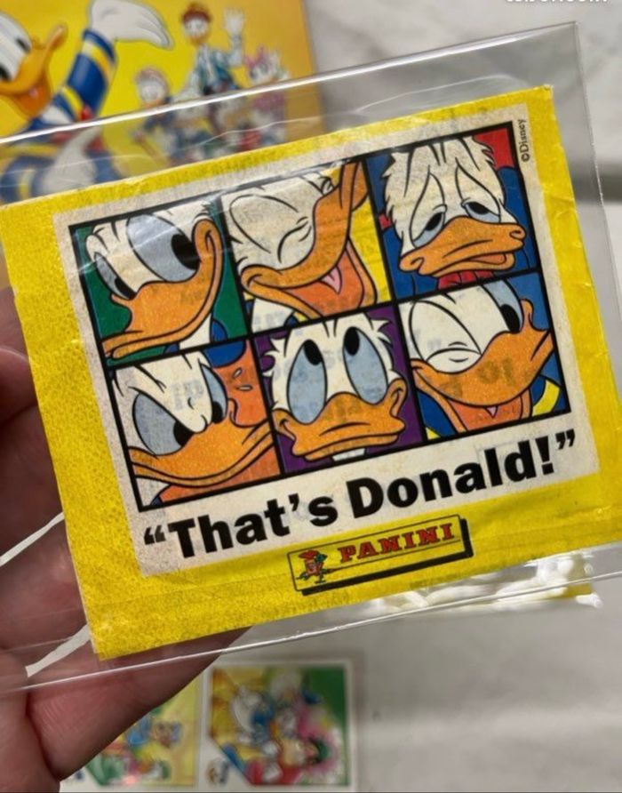 Kit panini stickers That’s Donald vintage - photo numéro 2