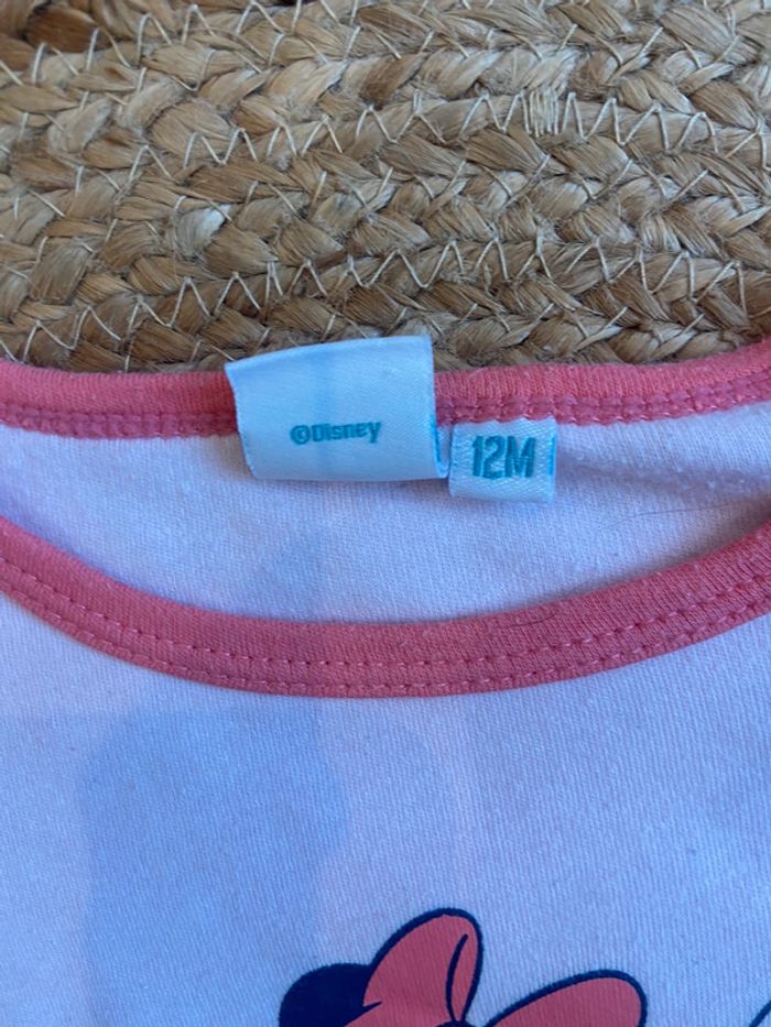 Tee-shirt fille 12 mois Disney - photo numéro 2