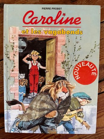 Livre vintage Pierre Probst Caroline et les Vagabonds