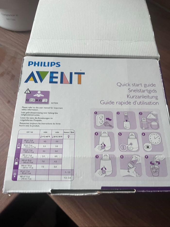 Chauffe biberons Philips Avent - photo numéro 2