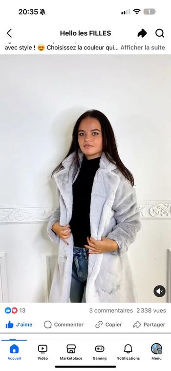 Veste Teddy