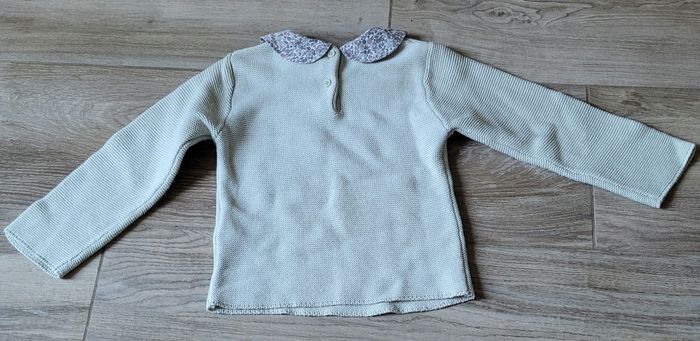 Ensemble pull col Claudine et jeans taille 36 mois - photo numéro 3