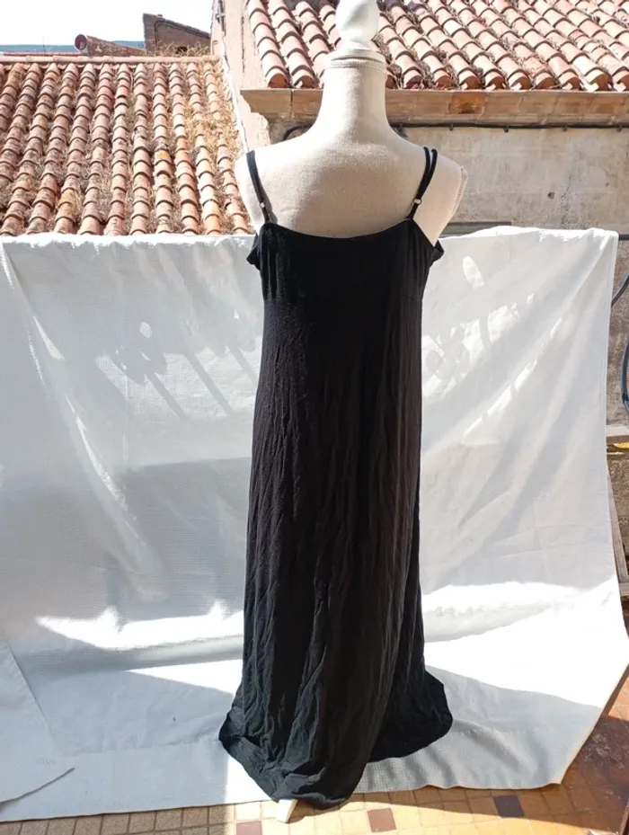 Robe longue noire Grain de Malice taille L - photo numéro 2