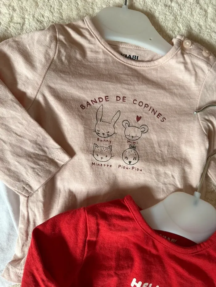 Lot 5 t-shirt manche longues - photo numéro 6
