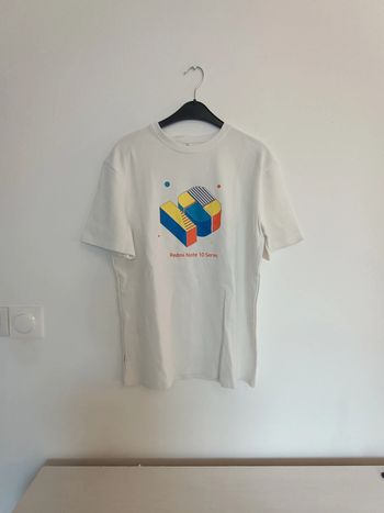 T-shirt Redmi xl blanc