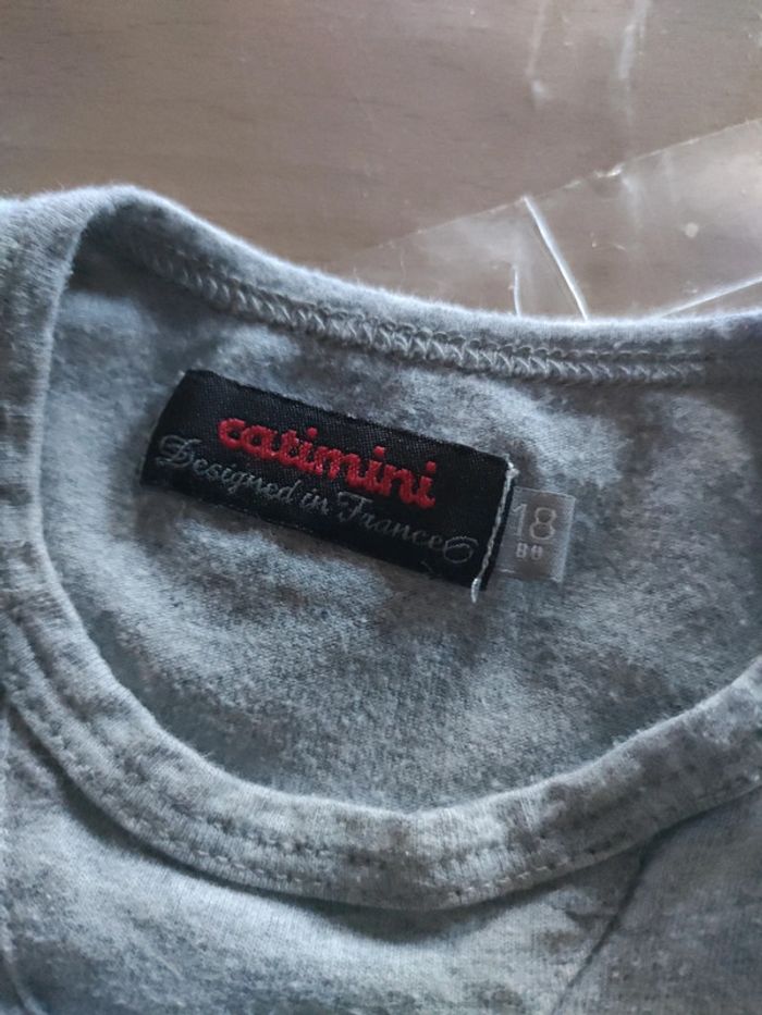 Ensemble jupe Tshirt catimini 18 mois - photo numéro 3