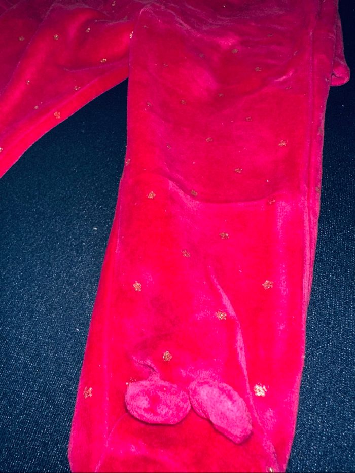 Pyjama deux pièce en velour avec pied antidérapant - Sergent major 80CM - photo numéro 6