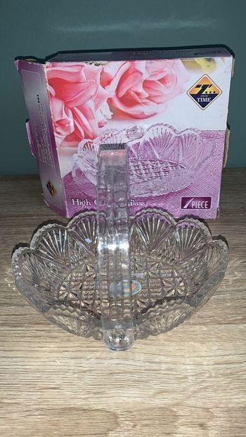 corbeille anse verre