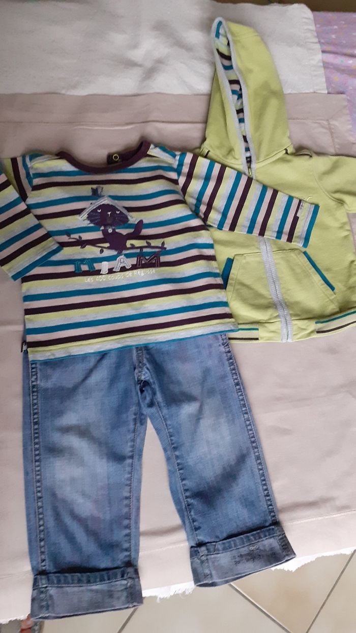 Ensemble garçon 18 mois