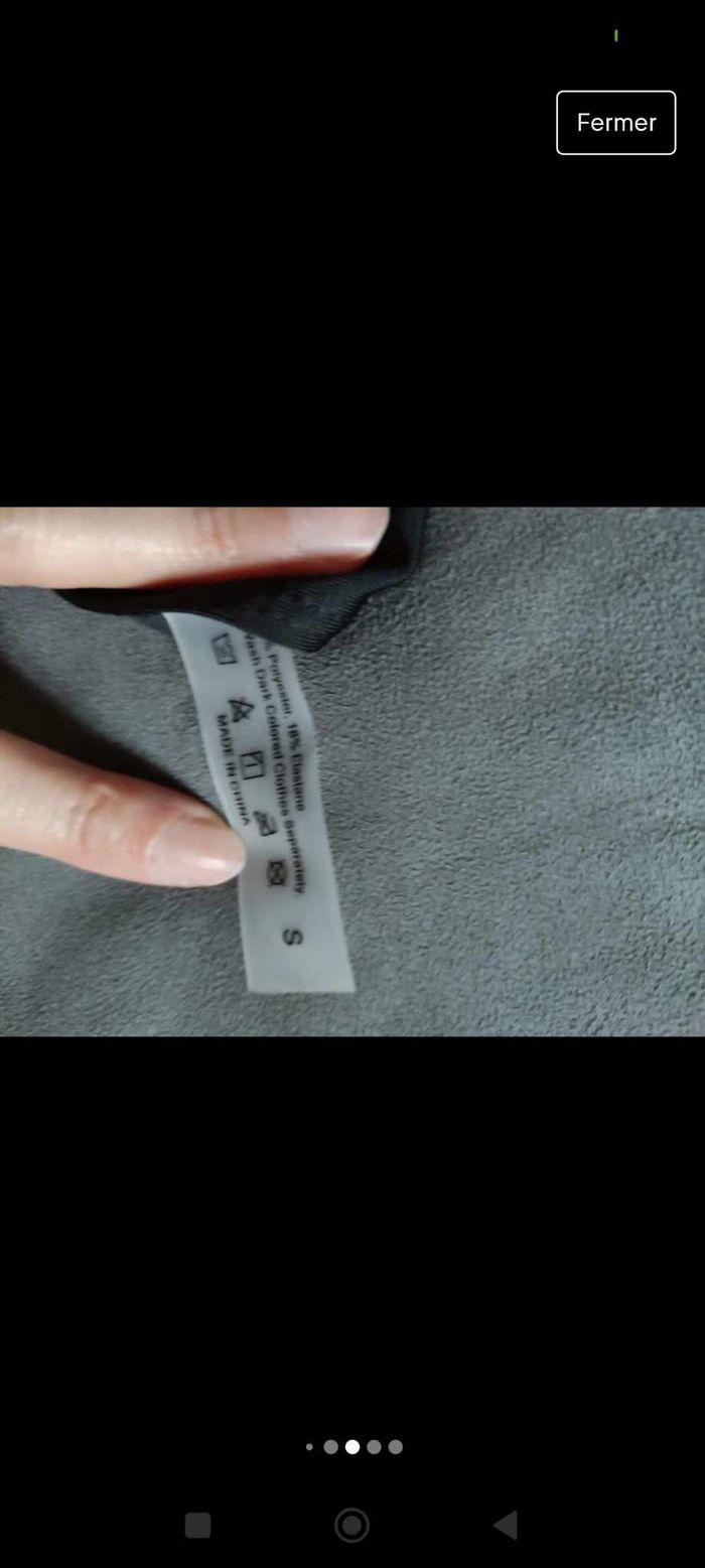Bikine noir et blanc neuf shein taille S - photo numéro 5