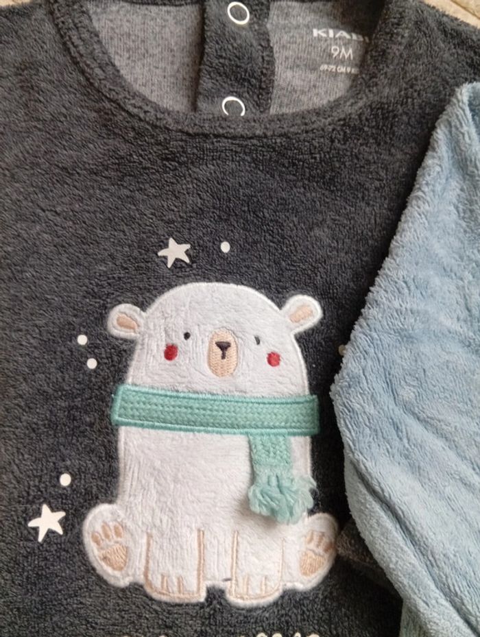 Lot pyjamas 9 mois - photo numéro 4
