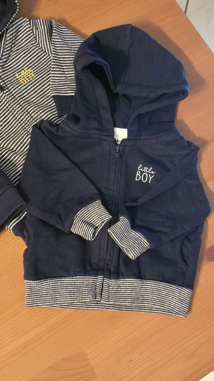 💙💙🥰😍 superbe lot sweats molleton 3 mois garçon😍🥰 💙💙💙 - photo numéro 4