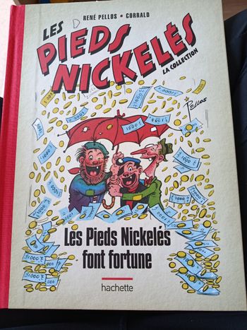 Vend livre pied nickelé 