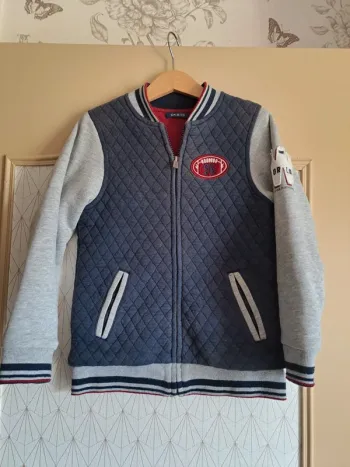 Prix mini Blouson chaud okaïdi 8 ans 1 manche avec fond tâche à l'arrière caché