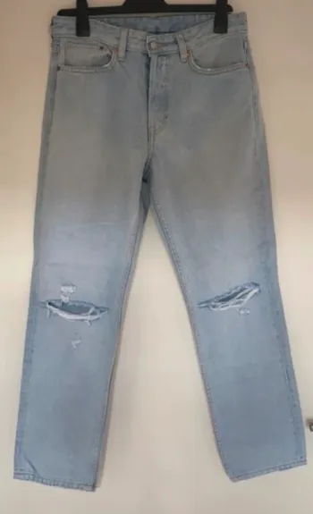 H&M, jean, bleu clair coupe vintage fit  taille US 29/FR38.