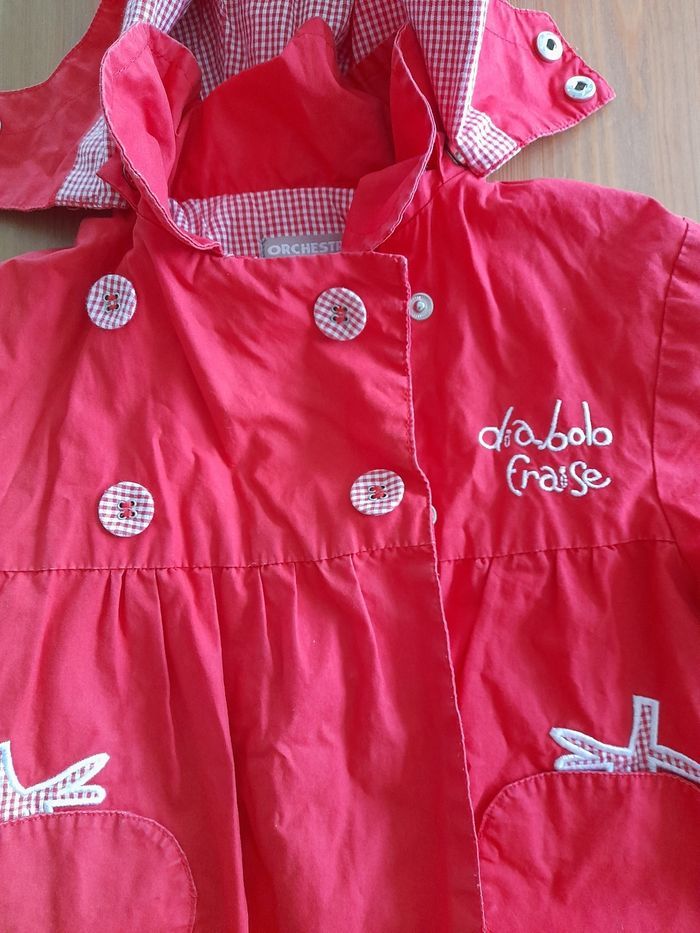 Blouson léger orchestra diabolo fraise - photo numéro 2