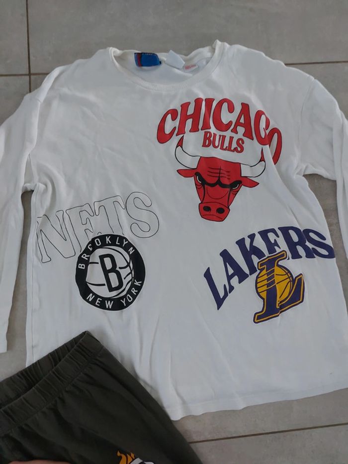 Pyjama 2 pièces Lakers NBA by Zara - photo numéro 3