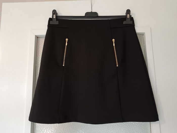 Jupe camaïeu noir 36 neuf