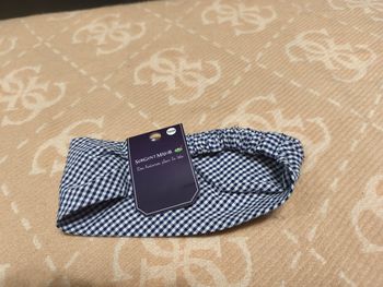 Bandeau vichy bleu  neuf