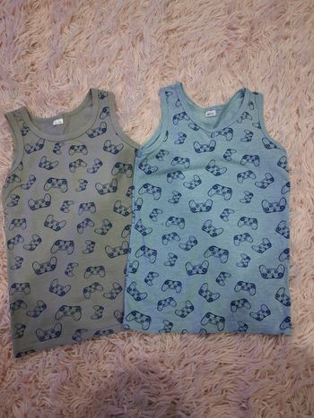 Lot de 2 débardeurs 3-4 ans