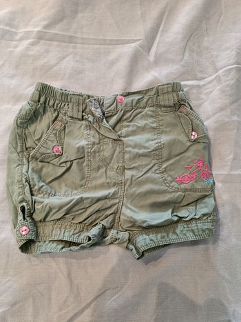 Short fille 6 mois
