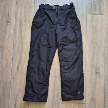 Pantalon de ski noir. Garçon 15 ans. Marque Quechua