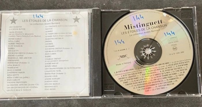 Album Les étoiles de la chanson Mistinguett - photo numéro 2