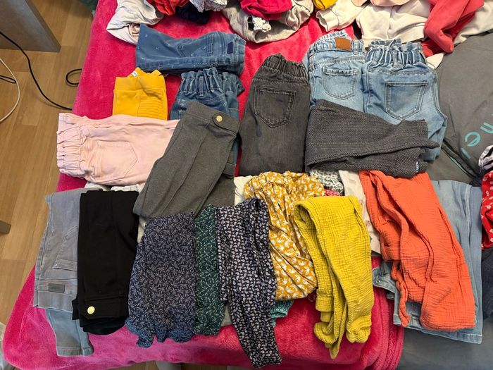 Pantalons filles 6 ans
