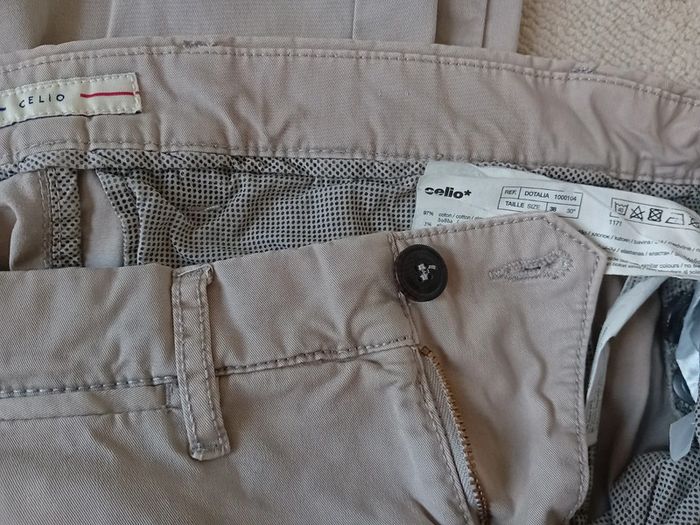 Pantalon beige homme 38 - photo numéro 2