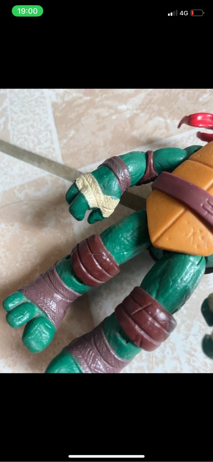 Figurine tortue ninja - photo numéro 3