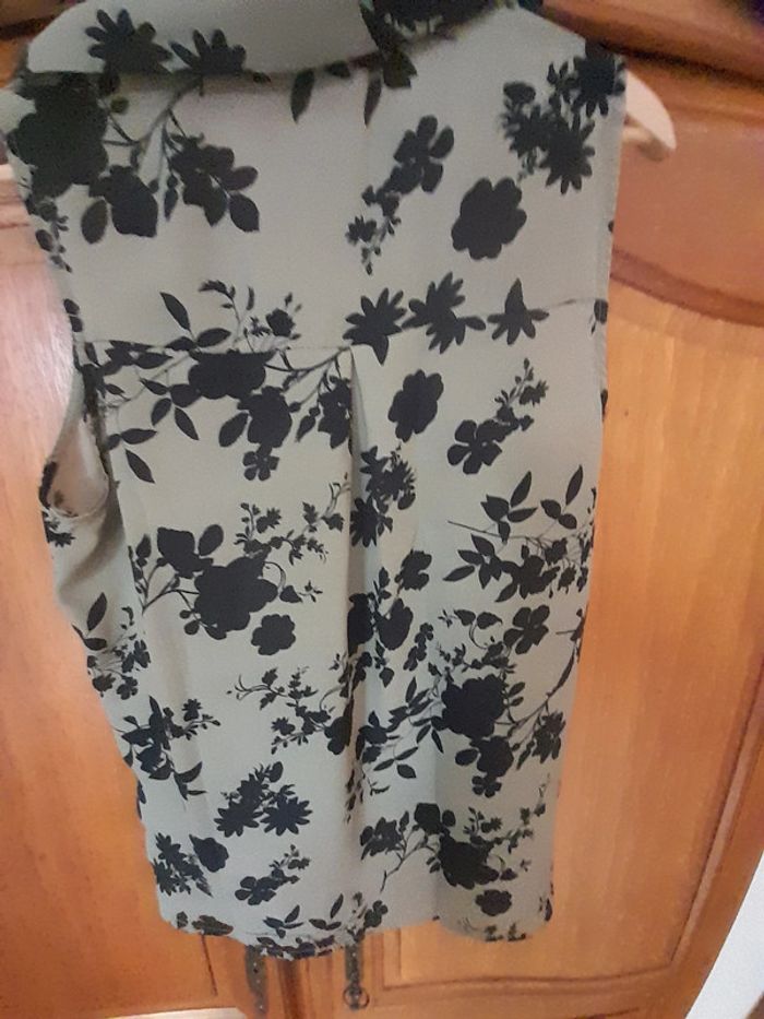 Chemise vert kaki et noir - photo numéro 3