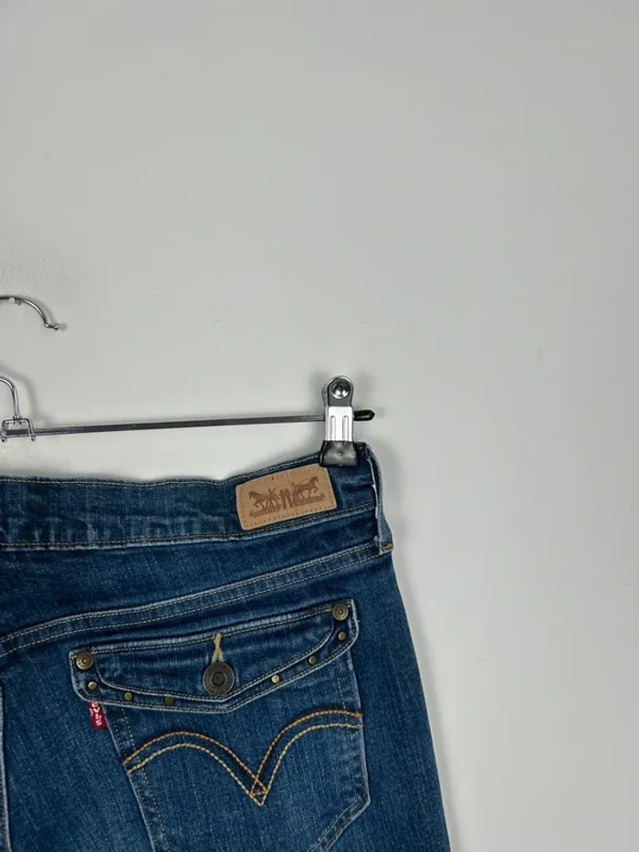 Jean Levi's Femme Bleu Marine W32 L34 | 515 Bootcut | Taille FR42 | Très Bon État LF621 - photo numéro 8